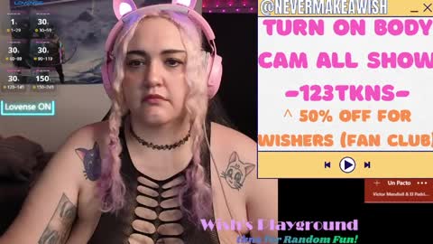 Wishs Playground online show from 04.09.26