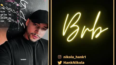 Snapshot of nikolahank1 chatting on 05.14.26 Nikola Hank online show from 05.14.26