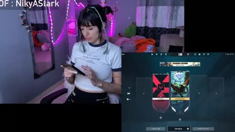 Snapshot of nikyastark chatting on 05.01.26 Niky A Stark online show from 05.01.26