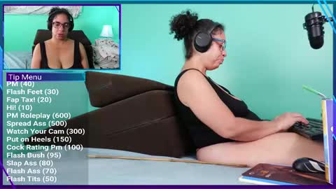 Snapshot of nsfwismorefun chatting on 10.16.25 Celeste online show from 10.16.25