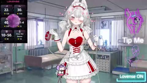 Snapshot of nyxie_chan chatting on 10.20.25 Nyxie online show from 10.20.25