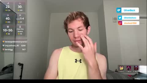 Snapshot of oliver_beck chatting on 06.14.26 Oliver Beck online show from 06.14.26