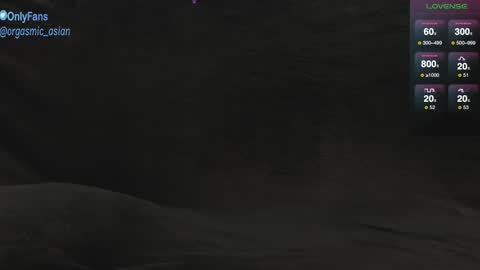 Orgasmic Asian online show from 01.12.25