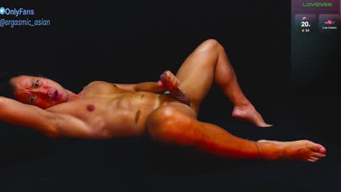 Orgasmic Asian online show from 01.25.25