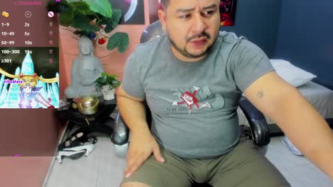 Snapshot of oso_gael chatting on 01.04.25 Bear Gael online show from 01.04.25