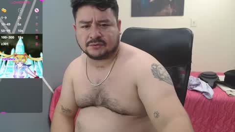 Snapshot of oso_gael chatting on 01.09.25 Bear Gael online show from 01.09.25