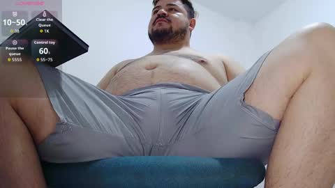 Snapshot of oso_gael chatting on 10.12.25 Bear Gael online show from 10.12.25