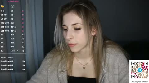 Snapshot of ottiliebolyard chatting on 04.30.26 Anne online show from 04.30.26