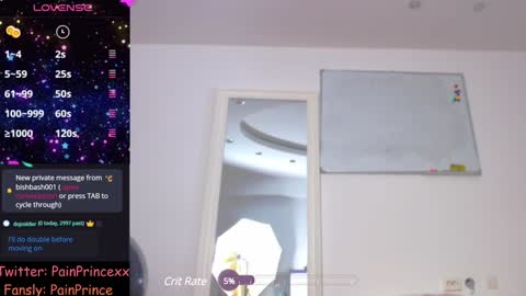 Snapshot of pain_prince chatting on 12.10.24 Pain Prince online show from 12.10.24