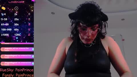 Snapshot of pain_prince chatting on 02.20.25 Pain Prince online show from 02.20.25