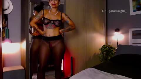 My alter ego Betinna Flowers - a tattooed Miss  -   Are you missing me come in here  -  online show from 02.09.25