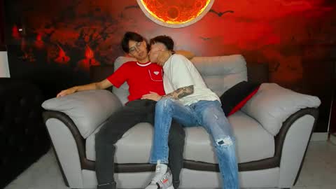 Snapshot of patrick_ander chatting on 02.22.26 patrick 19 bottom---- ander 18 top online show from 02.22.26