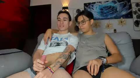 Snapshot of patrick_ander chatting on 07.24.26 patrick 19 bottom---- ander 18 top online show from 07.24.26