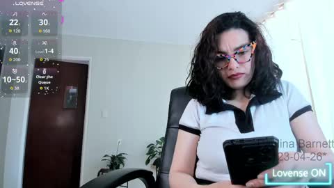 Snapshot of polybarnett chatting on 04.23.26 paulina barnett online show from 04.23.26