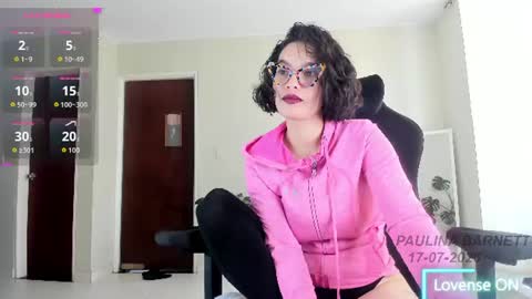 Snapshot of polybarnett chatting on 07.17.26 paulina barnett online show from 07.17.26