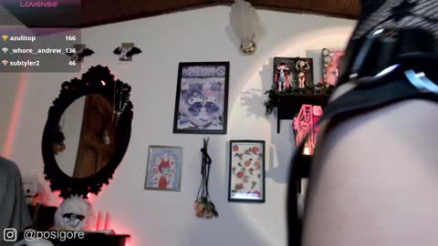 Anna Goth independient model online show from 01.27.25