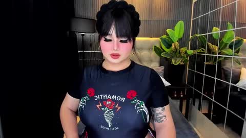 Snapshot of princesshugecummer chatting on 02.20.25 Astrid Ley online show from 02.20.25