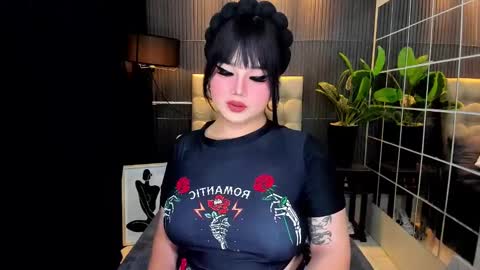 Snapshot of princesshugecummer chatting on 03.05.25 Astrid Ley online show from 03.05.25