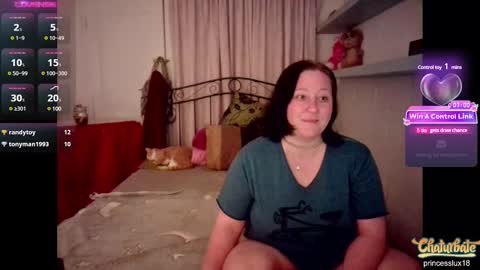 Snapshot of princesslux18 chatting on 12.07.24 Lux Alot Luxi online show from 12.07.24