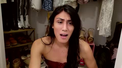 Snapshot of prinxessally chatting on 01.30.25 Prinxessally online show from 01.30.25