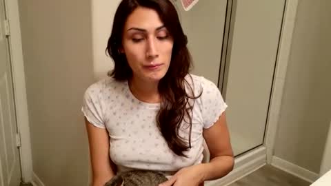 Snapshot of prinxessally chatting on 12.04.25 Prinxessally online show from 12.04.25