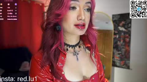 Snapshot of redlu_1 chatting on 07.24.26 Lu Independiet model online show from 07.24.26