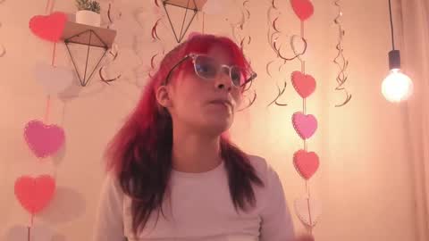 Snapshot of redmeloddy chatting on 02.17.25 Meloddy online show from 02.17.25