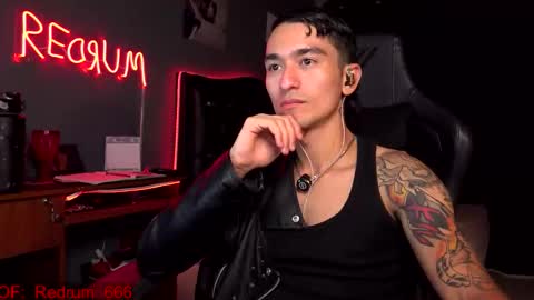 Snapshot of redrum_696 chatting on 09.28.25 Red online show from 09.28.25