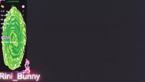 Snapshot of rini_bunny chatting on 06.19.26 rini online show from 06.19.26