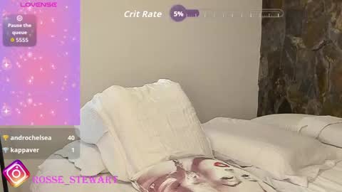 Snapshot of rosse_stewart chatting on 05.15.26 Rosse online show from 05.15.26