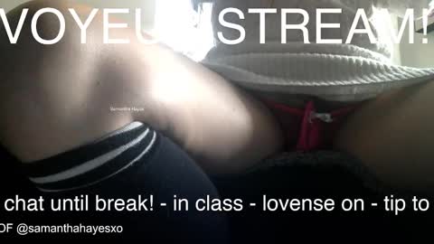 The Real Samantha Hayes haha  online show from 12.05.25