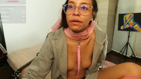 Snapshot of samyonichan chatting on 12.17.24 Special show on 17 december and 23 UwU online show from 12.17.24