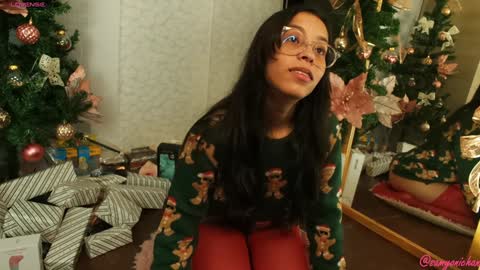 Snapshot of samyonichan chatting on 12.29.24 Special show on 17 december and 23 UwU online show from 12.29.24