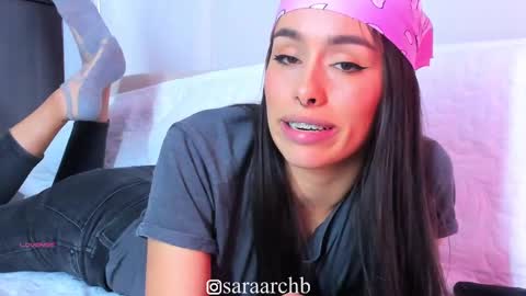 Snapshot of saraarchbould chatting on 03.06.25 Sara online show from 03.06.25