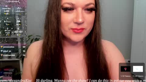 Snapshot of sasha1777 chatting on 12.28.24 Alexandra Kiss online show from 12.28.24