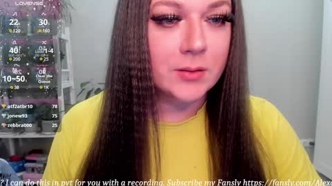 Snapshot of sasha1777 chatting on 12.30.24 Alexandra Kiss online show from 12.30.24