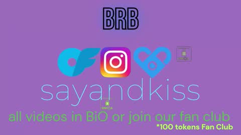 Say and kiss online show from 01.17.26