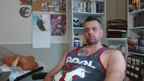 Snapshot of scarecrow2wm chatting on 02.14.25 Kent Clark online show from 02.14.25