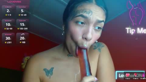 Snapshot of scarleth_dankworth chatting on 02.21.25 Scarleth online show from 02.21.25