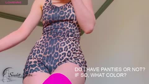 SCARLETT ELECTRA  -  online show from 04.03.26