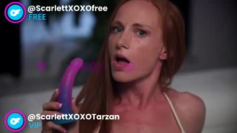 Snapshot of scarlettxoxotarzan chatting on 06.21.26 Scarlett and Tarzan online show from 06.21.26