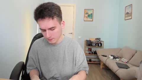 Thomas brunette and Alex blond online show from 02.23.25