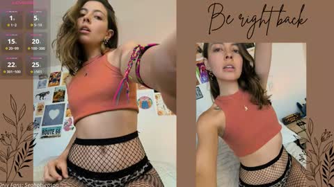 Aria Independent model online show from 03.17.26