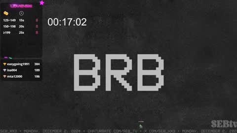 Sebastian online show from 12.02.24