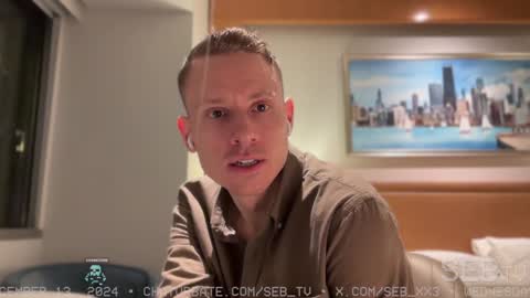 Sebastian online show from 12.14.24