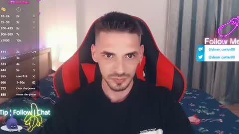 Snapshot of secret_sir chatting on 06.19.26 Dean Carter online show from 06.19.26