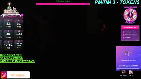 BISEXPRINCE777 online show from 01.07.25