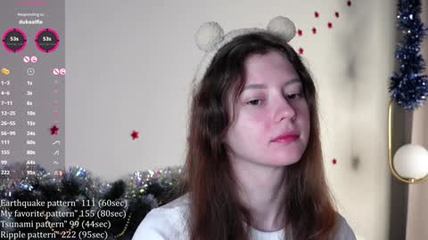 Snapshot of shickshackshock chatting on 12.24.24 Iris online show from 12.24.24