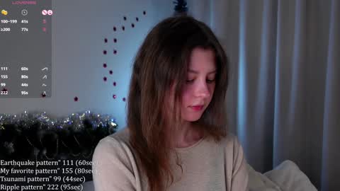 Snapshot of shickshackshock chatting on 12.27.24 Iris online show from 12.27.24