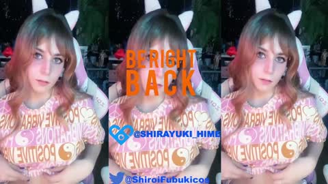 Snapshot of shirayuki_hime chatting on 01.25.25 Im Lilu Rosenblum Guys I have ----Ill be glad to see you there online show from 01.25.25